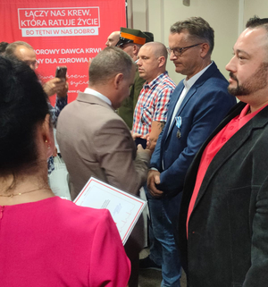 Wręczenie odznaczenia