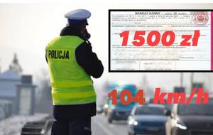 Policjant i mandat karny