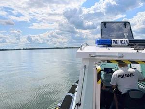 policyjna łódź