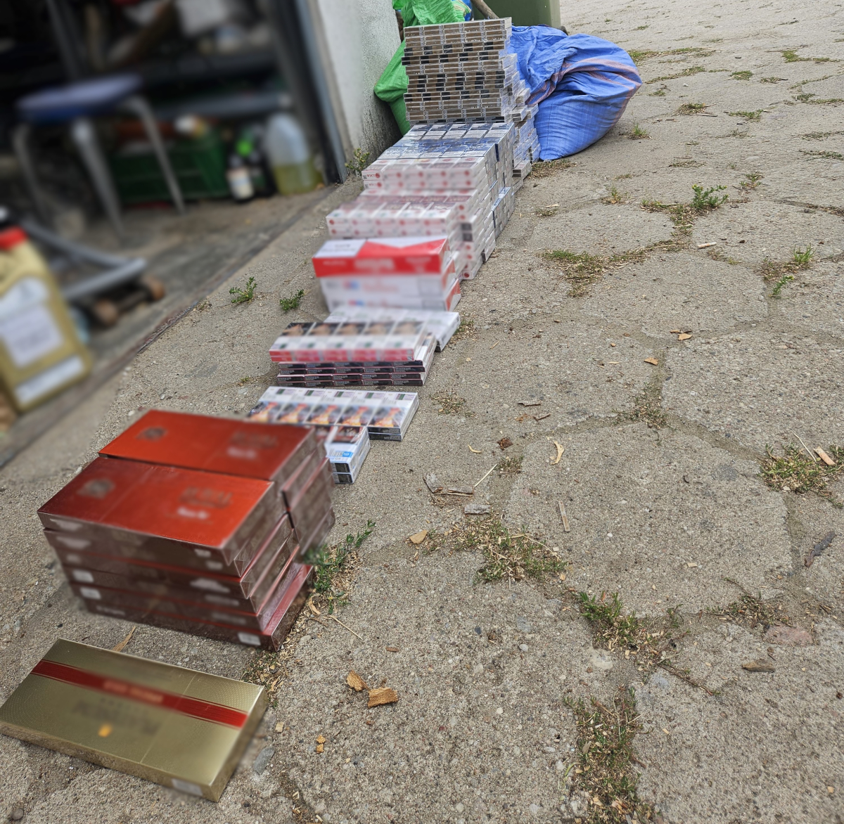 Zabezpieczony nielegalny tytoń