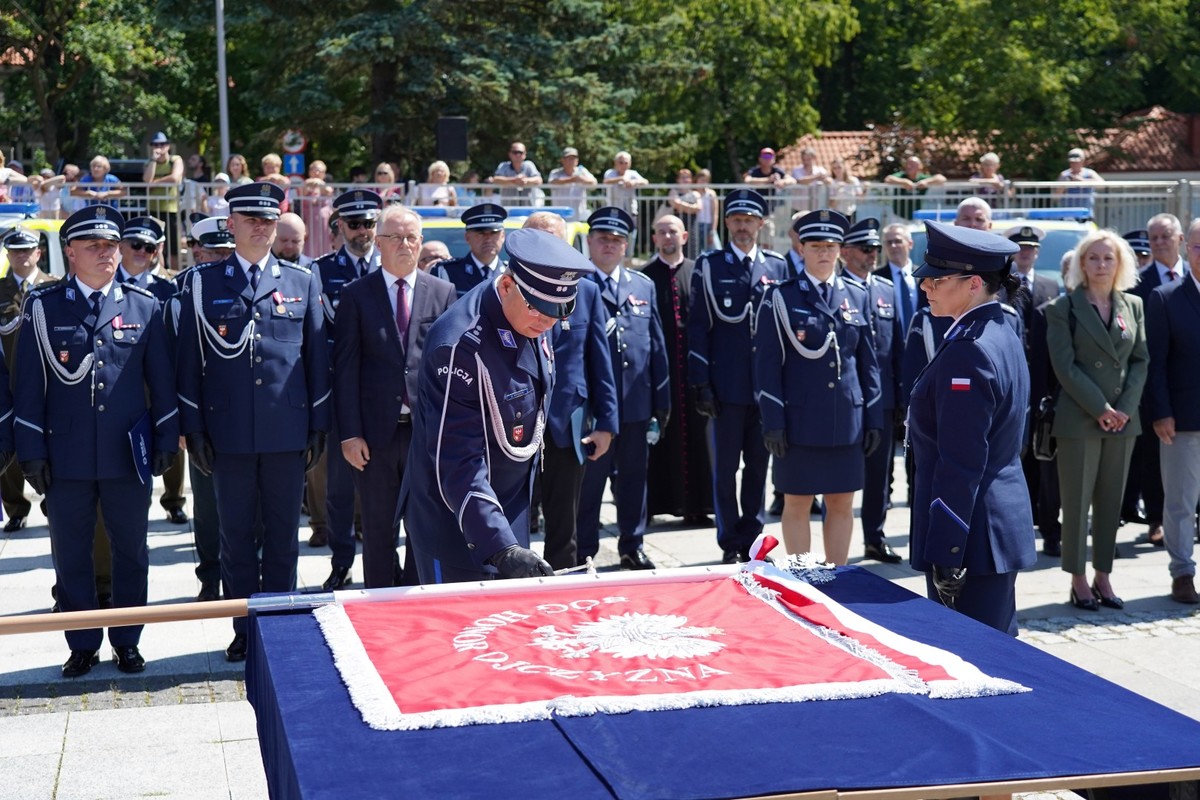 Wojewódzkie Obchody Święta Policji w Giżycku