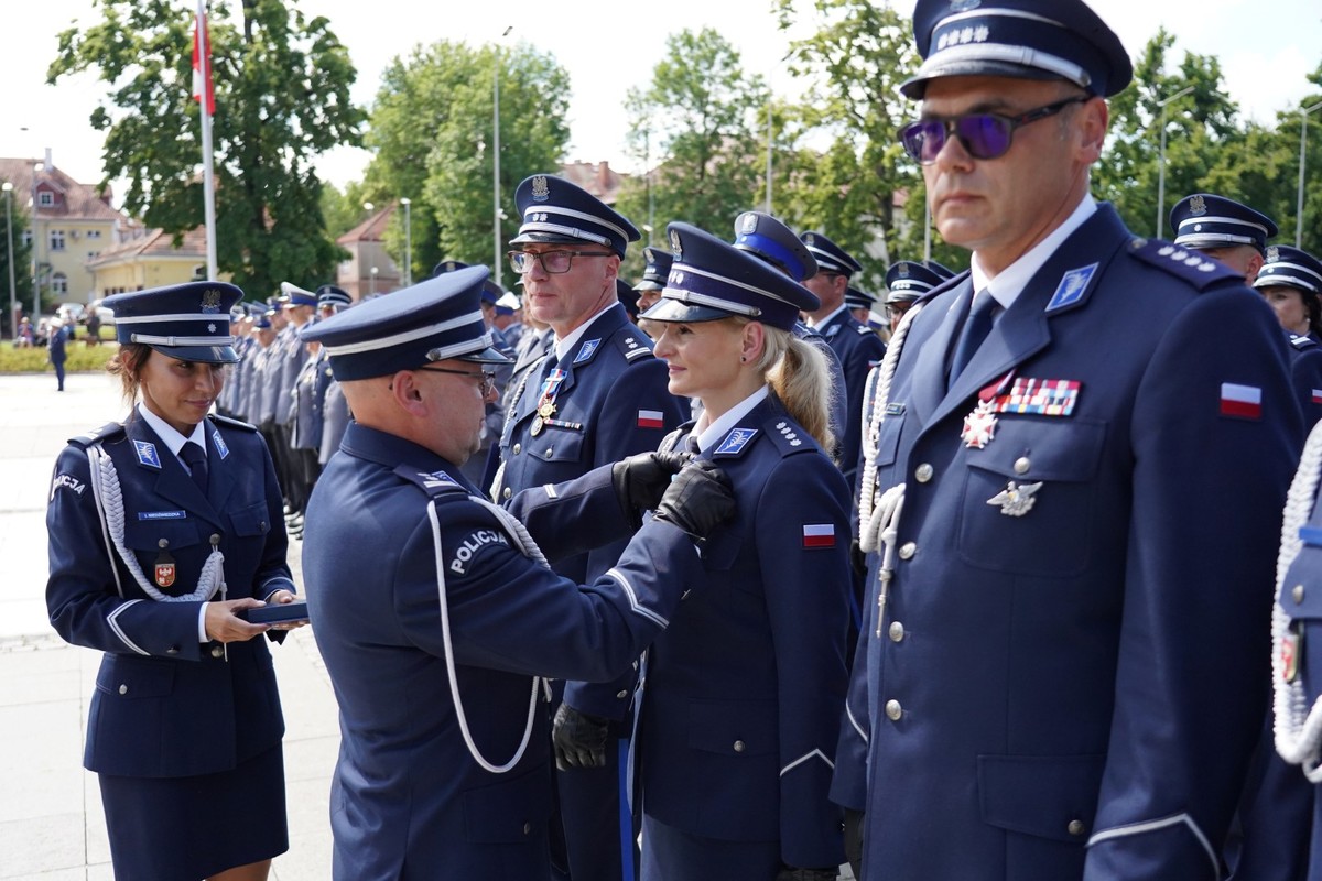 Wojewódzkie Obchody Święta Policji w Giżycku
