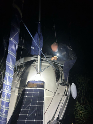 Żaglówka na Jezioraku