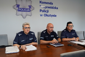 policjanci podczas szkolenia