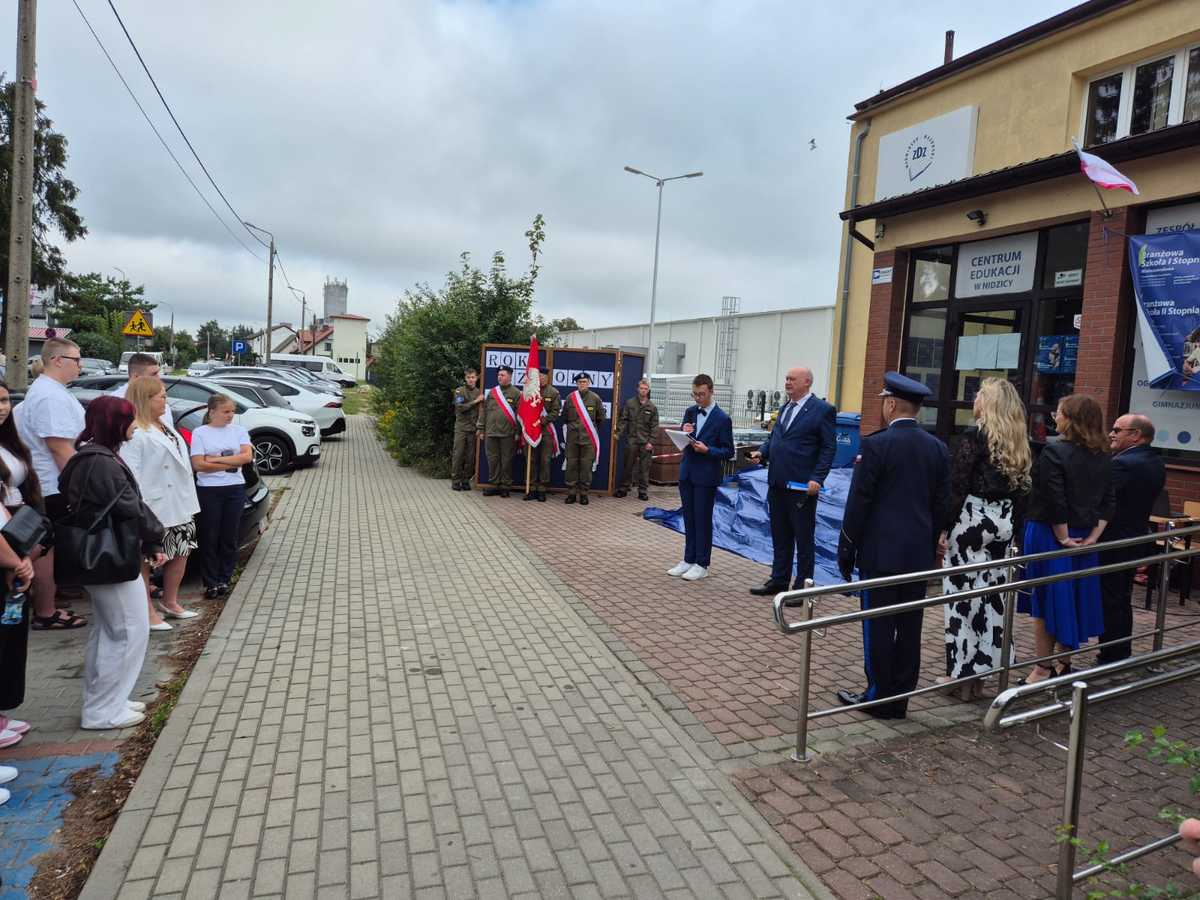 Uczestnicy uroczystości