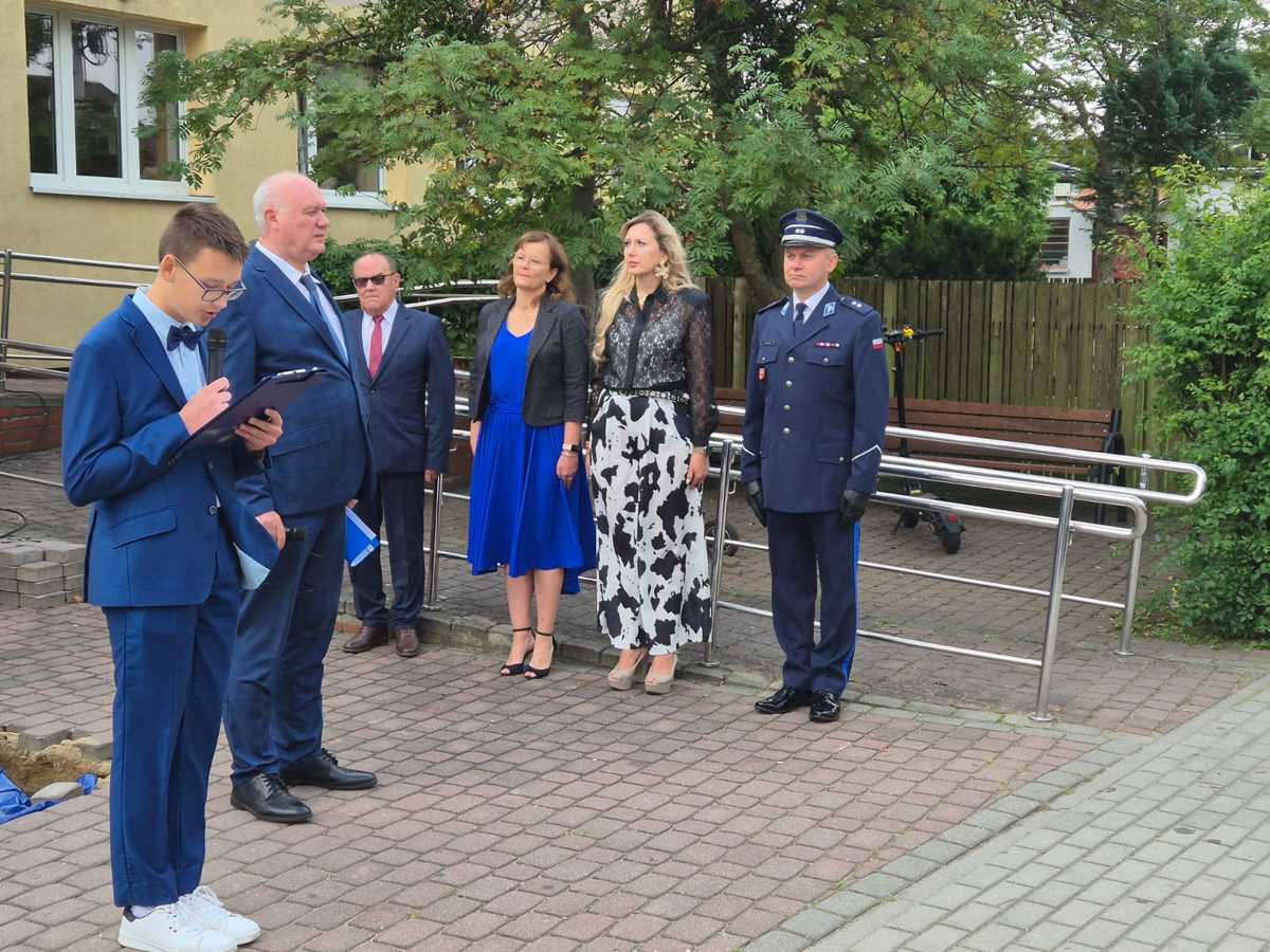 Uczestnicy uroczystości