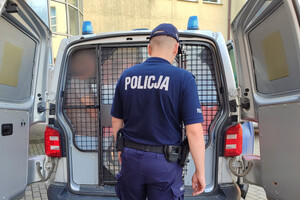 Zatrzymany mężczyzna