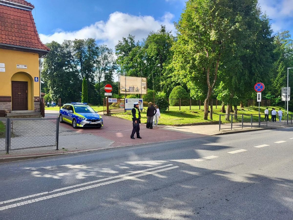 „Bezpieczna Droga do Szkoły” - KPP w Lidzbarku Warmińskim