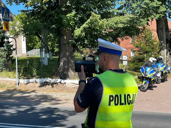 „Bezpieczna Droga do Szkoły” - KPP w Lidzbarku Warmińskim