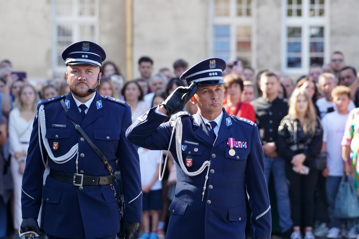 Uczestnicy uroczystości