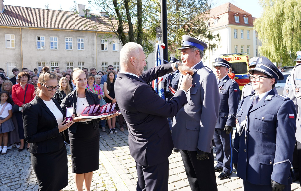 Uczestnicy uroczystości
