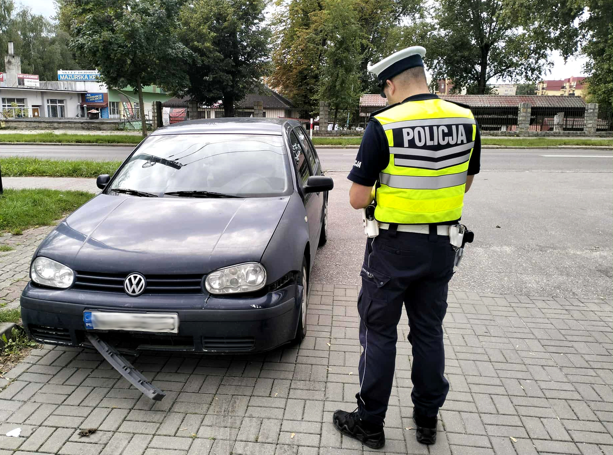 Miejsce zdarzenia drogowego