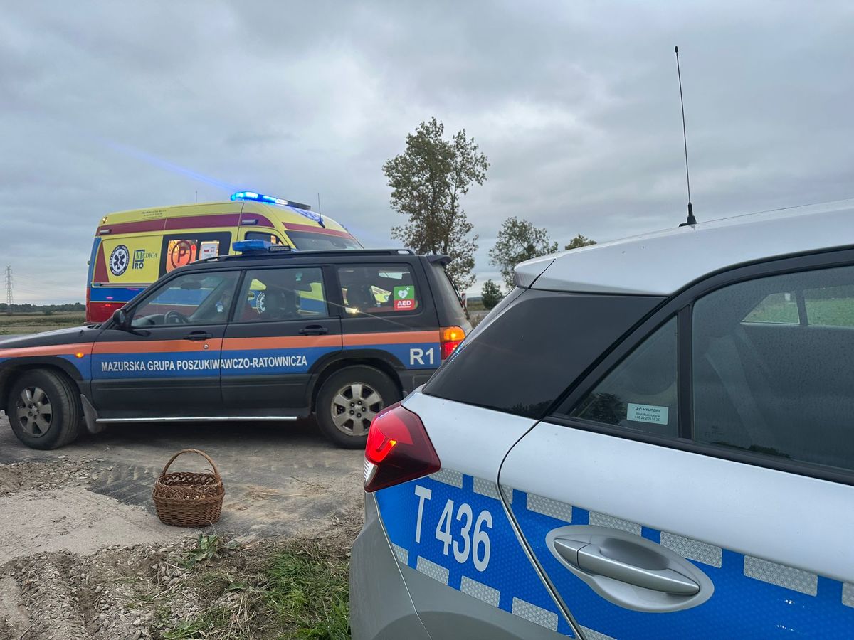 Poszukiwania 83-letniej grzybiarki