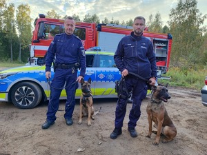 służby podczas działań