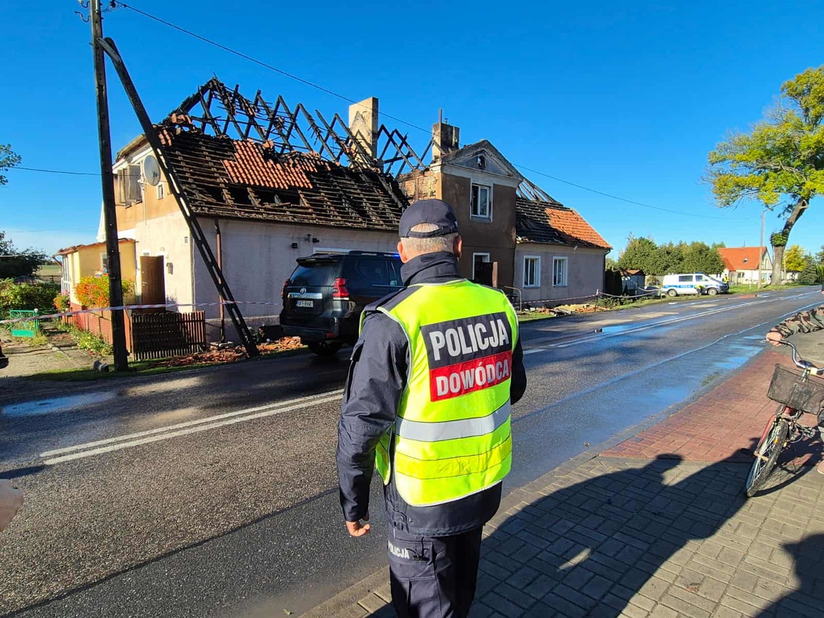 Służby na miejscu zdarzenia