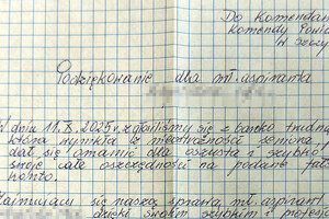 List z podziękowaniami