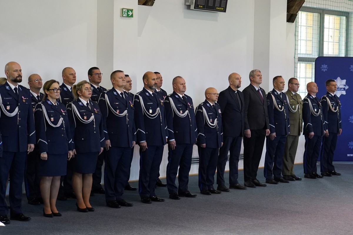 Uczestnicy uroczystości