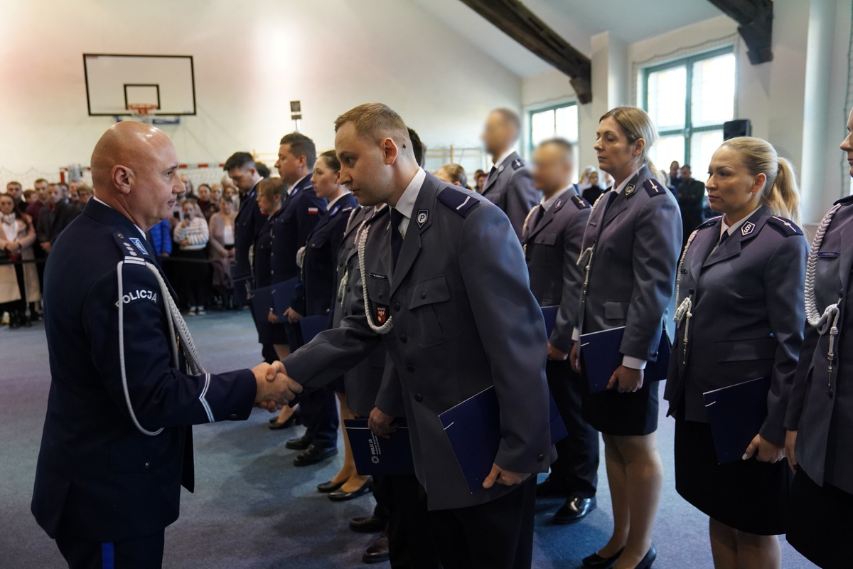 Uczestnicy uroczystości