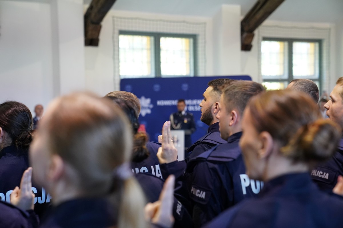 Uczestnicy uroczystości