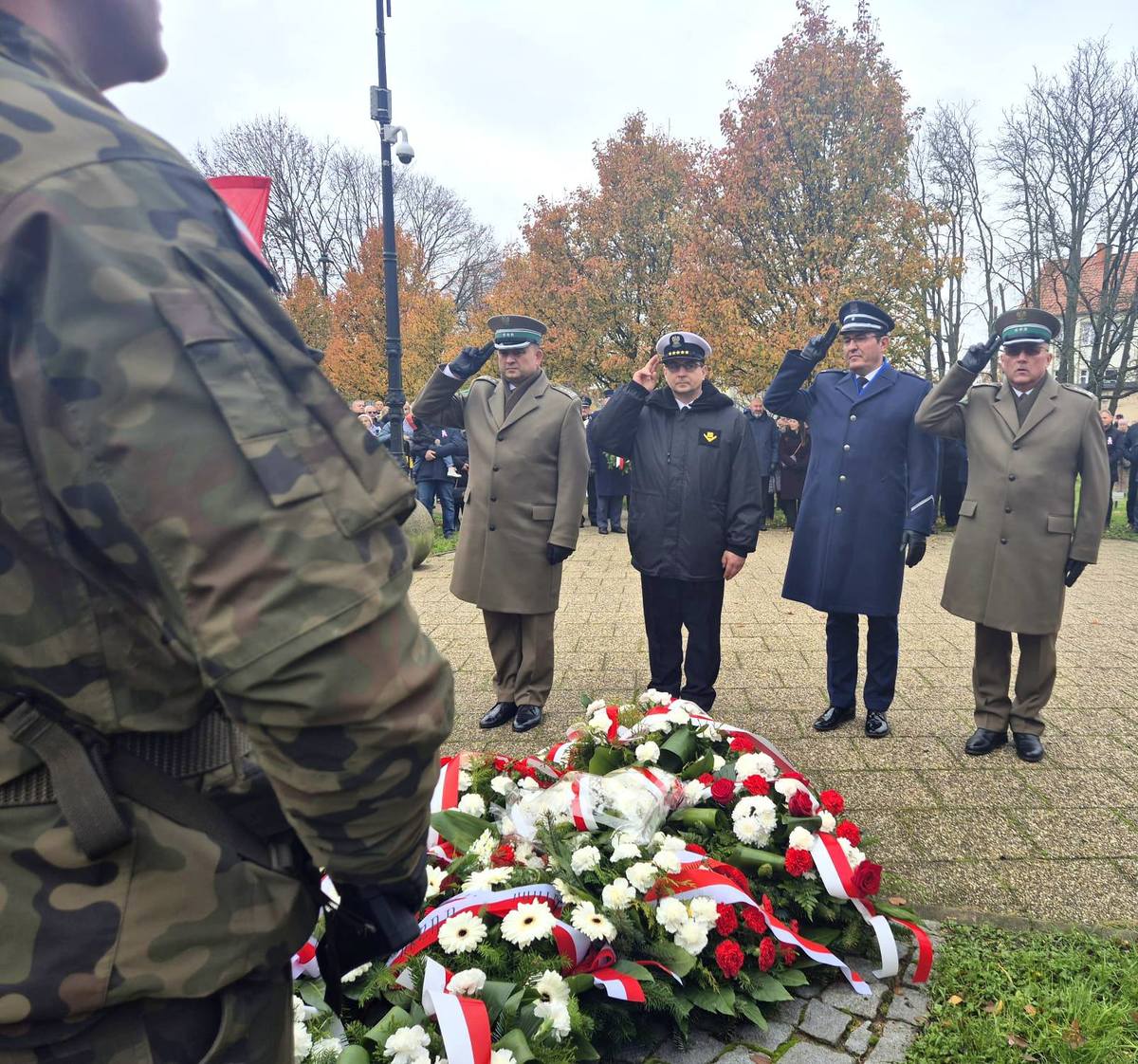 Uczestnicy uroczystości