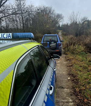 Policyjna kontrola drogowa