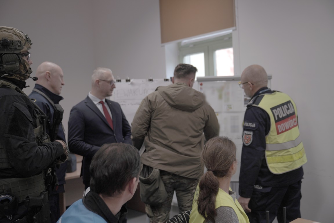 Ćwiczenia dowódczo-sztabowe ,,Ewakuacja 2025’’