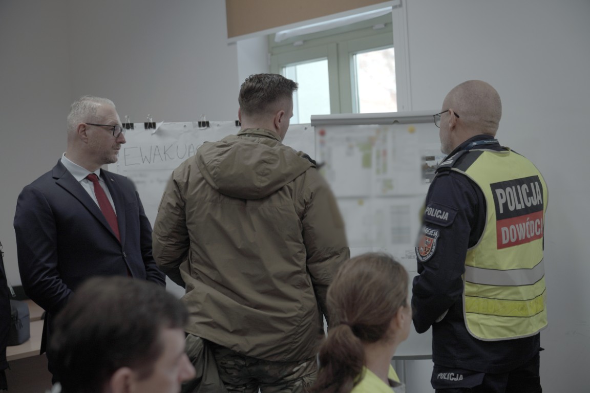 Ćwiczenia dowódczo-sztabowe ,,Ewakuacja 2025’’