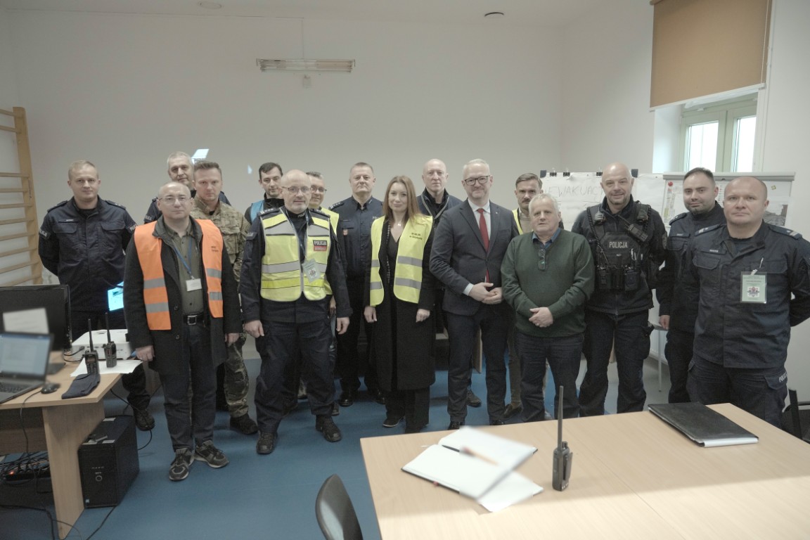 Ćwiczenia dowódczo-sztabowe ,,Ewakuacja 2025’’