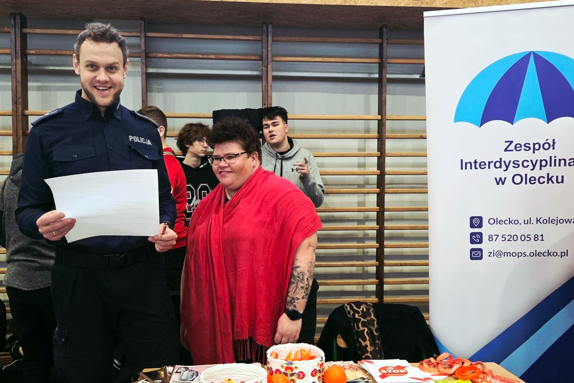 Uczestnicy spotkania w Olecku