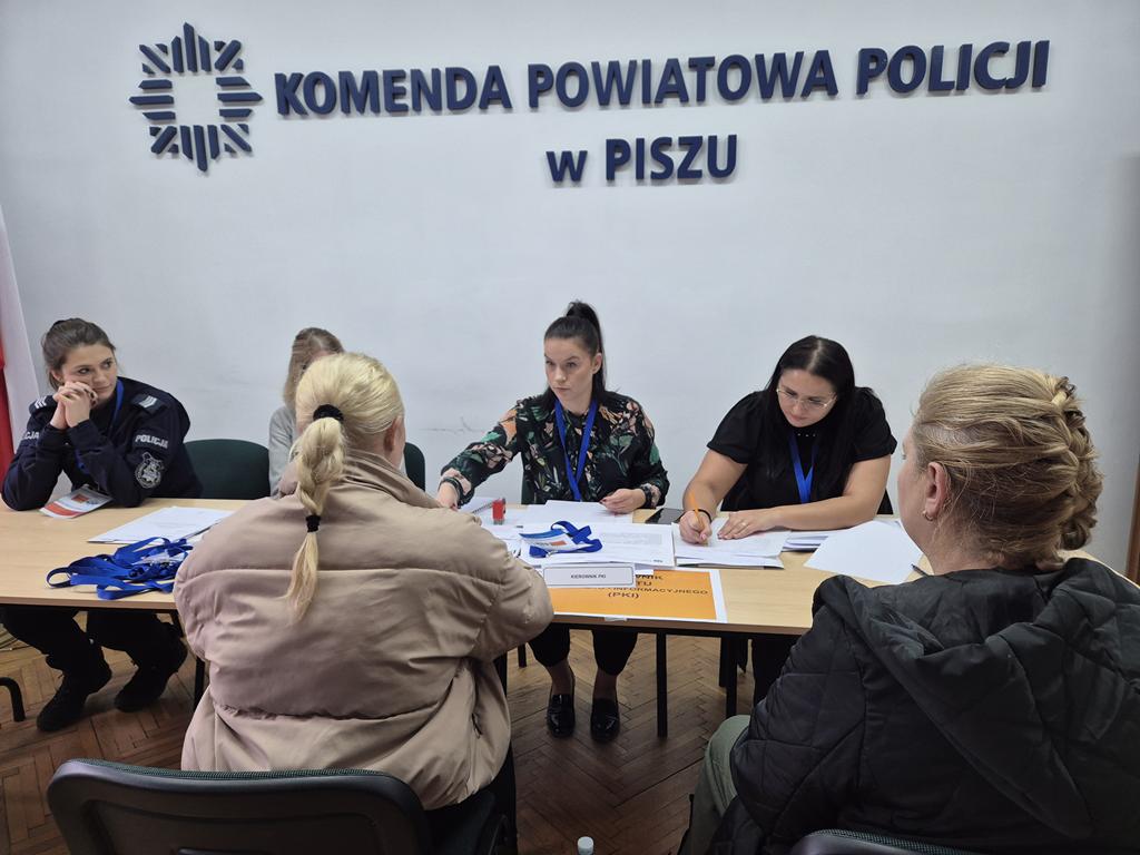 uczestnicy ćwiczeń w Piszu