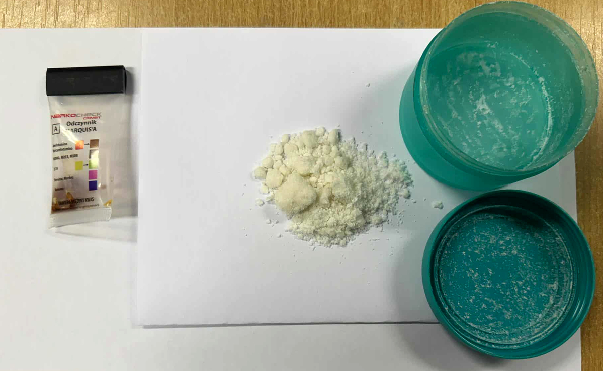 Zabezpieczone narkotyki