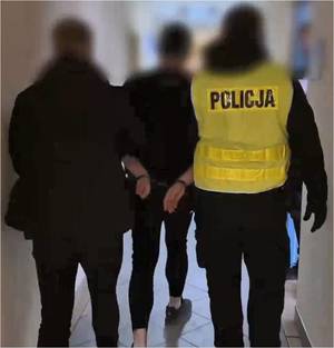 Zatrzymany mężczyzna