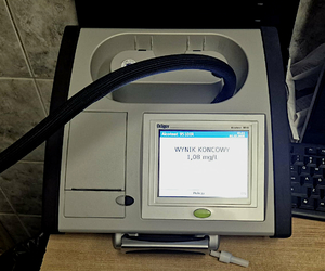 Urządzenie do badania stanu trzeźwości