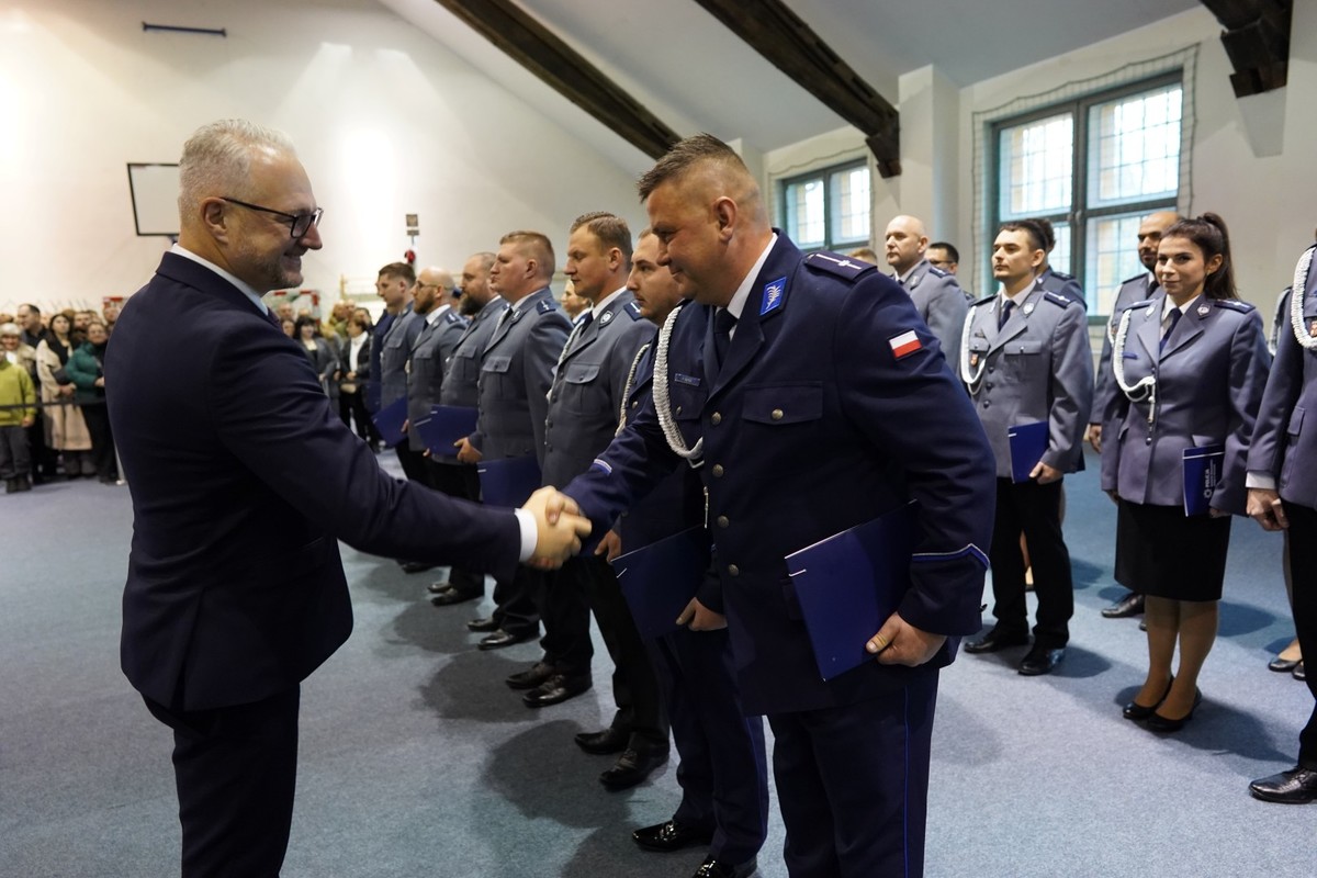 Uczestnicy uroczystości