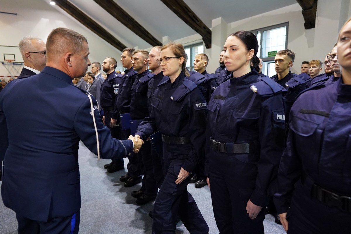 Uczestnicy uroczystości