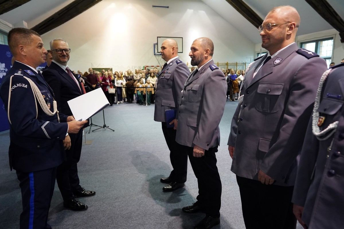 Uczestnicy uroczystości