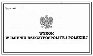 wyrok