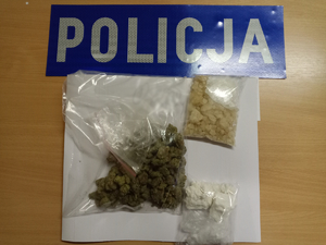 Zabezpieczone narkotyki