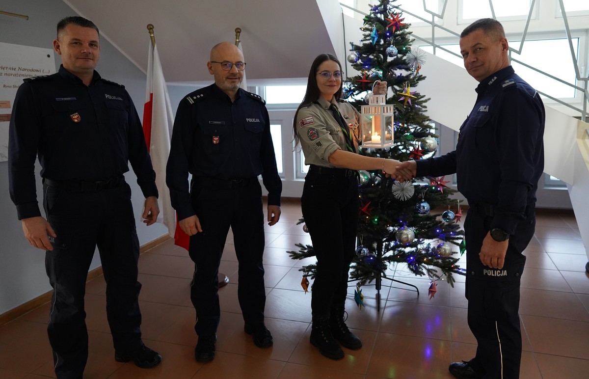 Przekazanie światełka