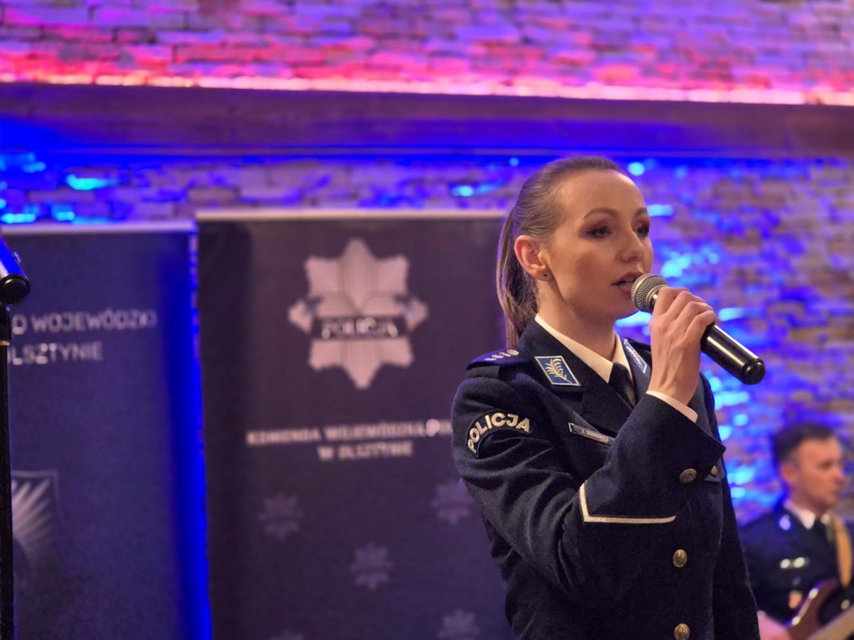 Uczestnicy spotkania wigilijnego