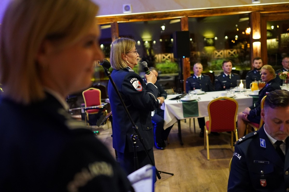 Uczestnicy spotkania wigilijnego