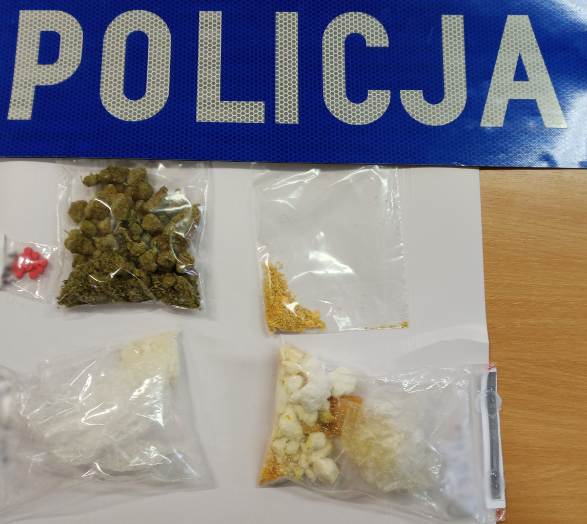 Zabezpieczone narkotyki