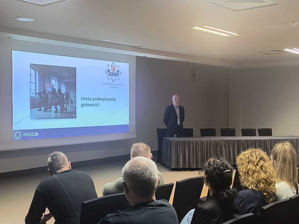 uczestnicy podczas szkolenia