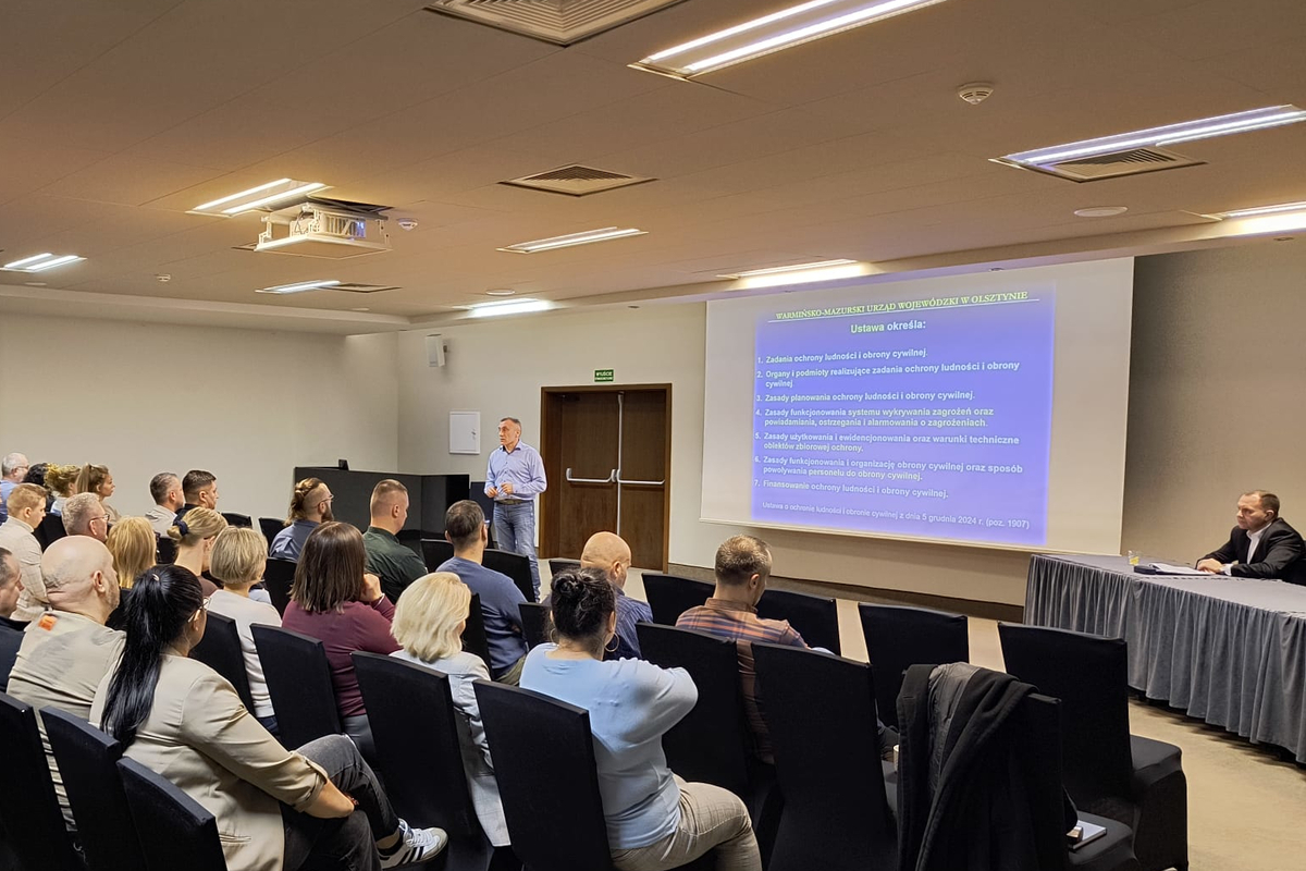 uczestnicy podczas szkolenia