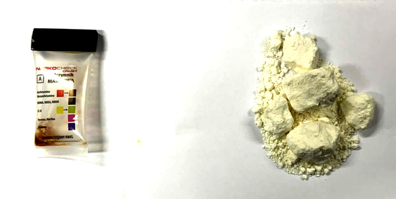 zabezpieczone narkotyki