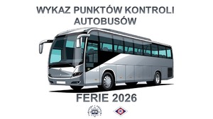 Wykaz punktów kontroli autobusów
