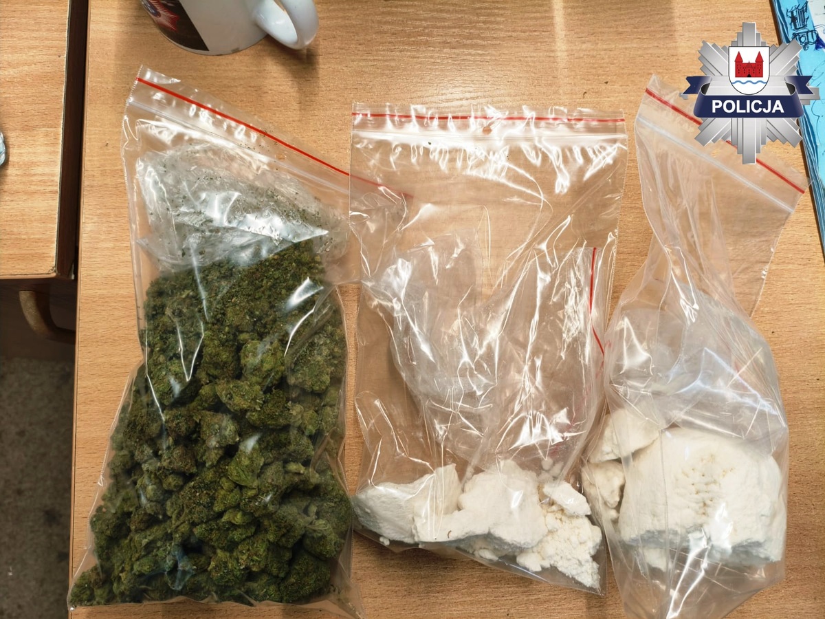 zabezpieczone narkotyki