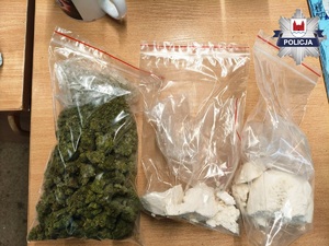 zabezpieczone narkotyki