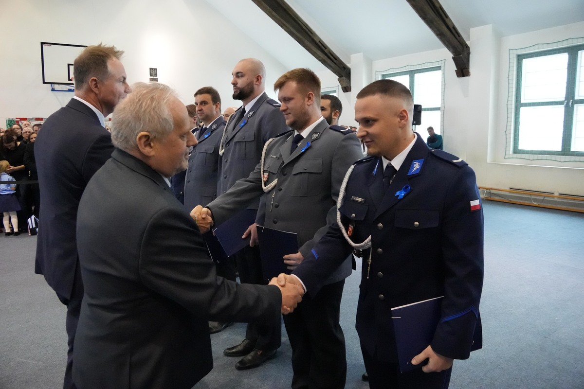 funkcjonariusze mianowani na wyższe stopnie