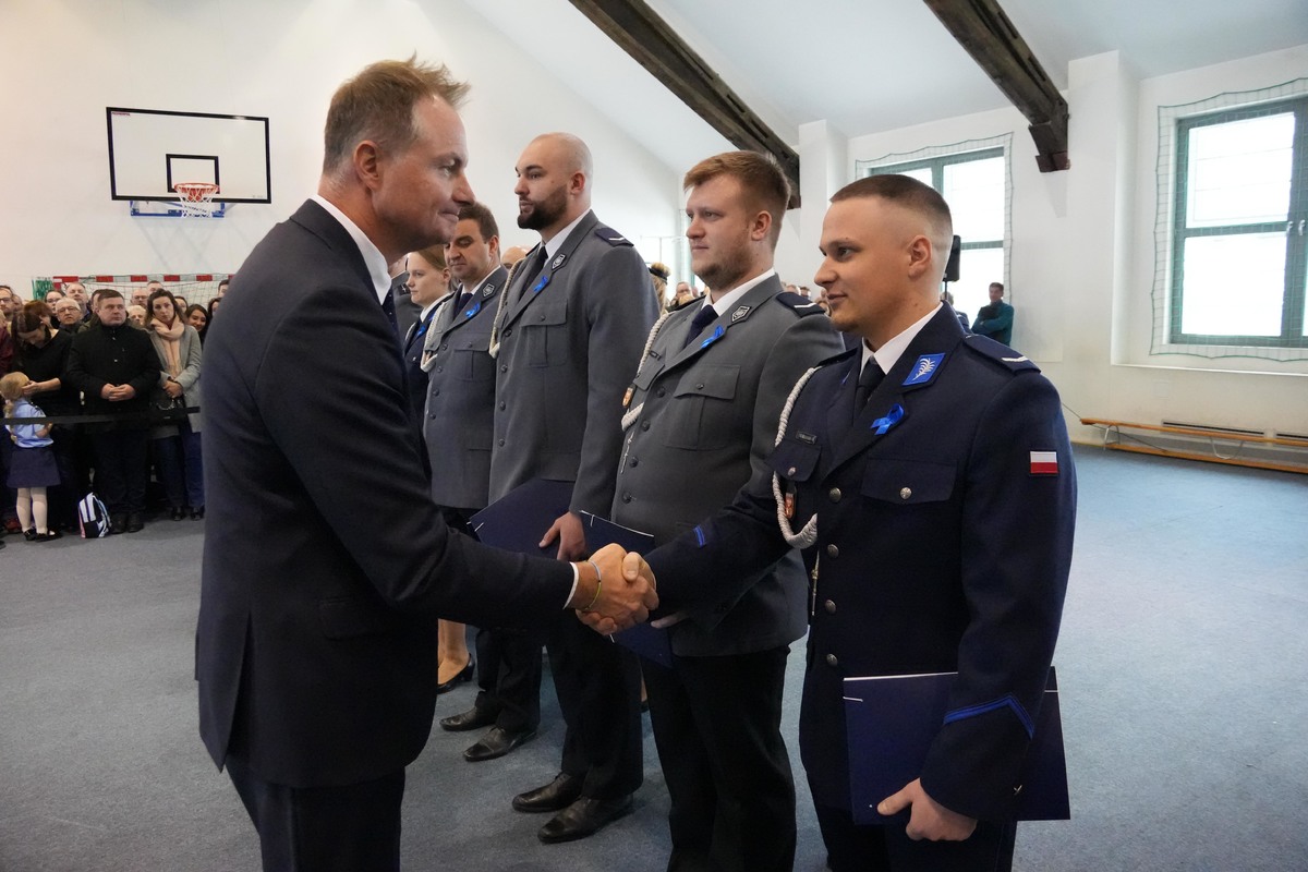 funkcjonariusze mianowani na wyższe stopnie